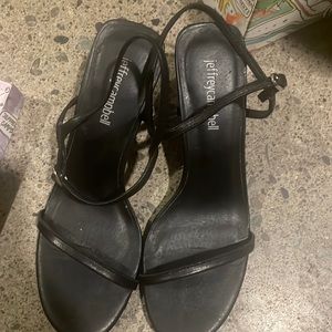 Jeffrey Campbell pletana leather sandal